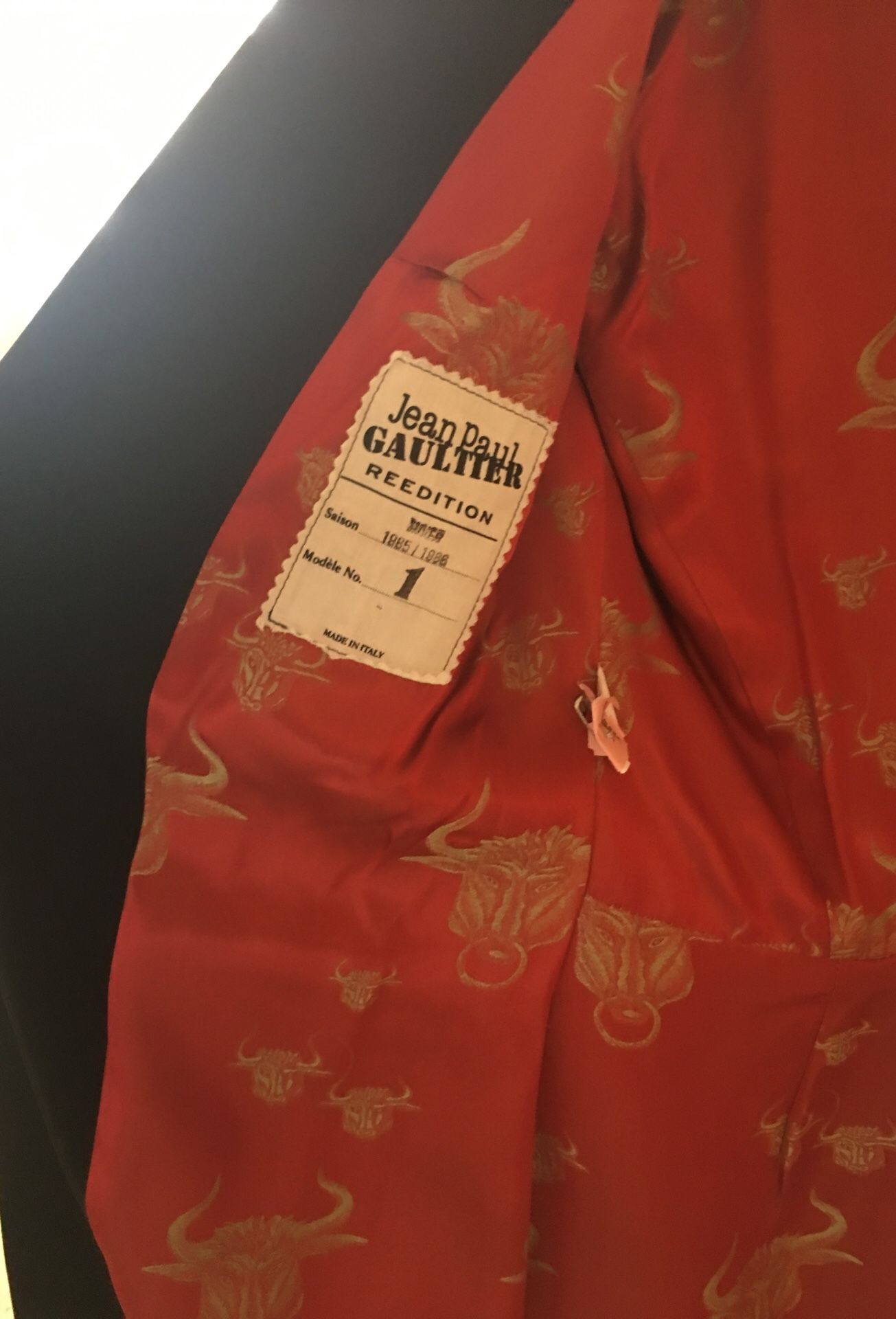 Jean Paul Gauthier Vintage Black Coat