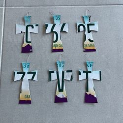 Arizona license Plate Ornaments 