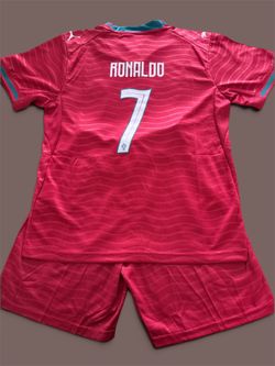 Portugal Ronaldo #7 Kids kit jersey Size 26