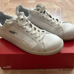 Puma Smash L All White Men’s Shoes