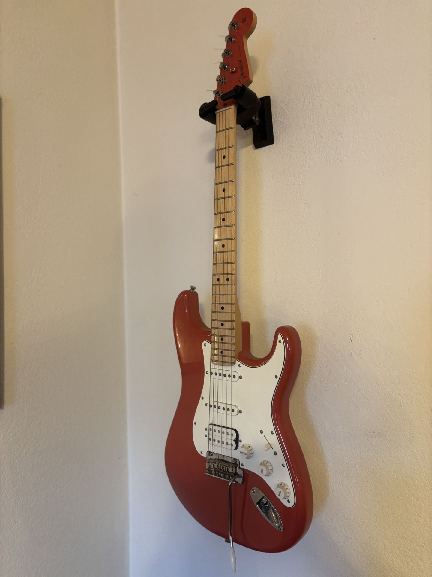 Fender Limited Edition Player Stratocaster HSS Fiesta Red w/Matching Headstock