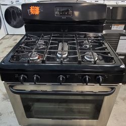 Kenmore 5 Burner Stainless Steel Gas Stove Range Estufa 