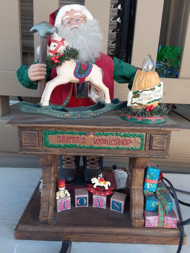 Santa's Workshop Decoration