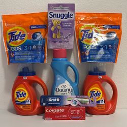 Tide Laundry Bundle Detergent 