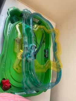 Beyblade parts and battle rings