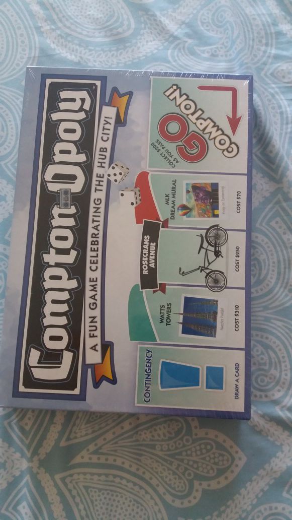 Compton Opoly new in box