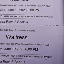 MOONLIGHT THEATRE.   WAITRESS