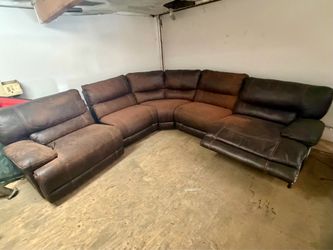 Large Lazy Boy Recliner Sectional