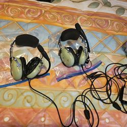 2 New David Clark Headsets
