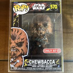 Funko Pop! Vinyl: Star Wars - Chewbacca - Target (Exclusive) #570 Funkopop