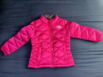 Hot Pink North Face Girls Xs