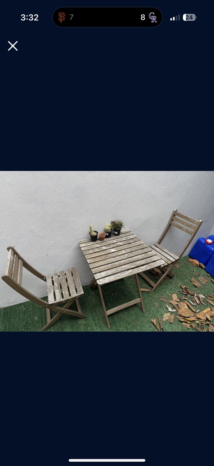 Patio Set (need gone by June 25th)