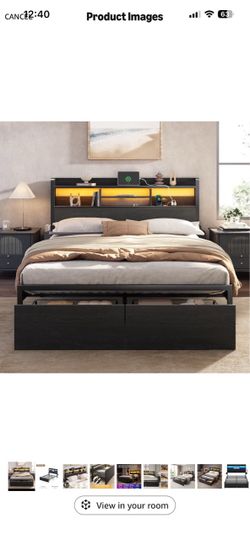 Full size bed frame