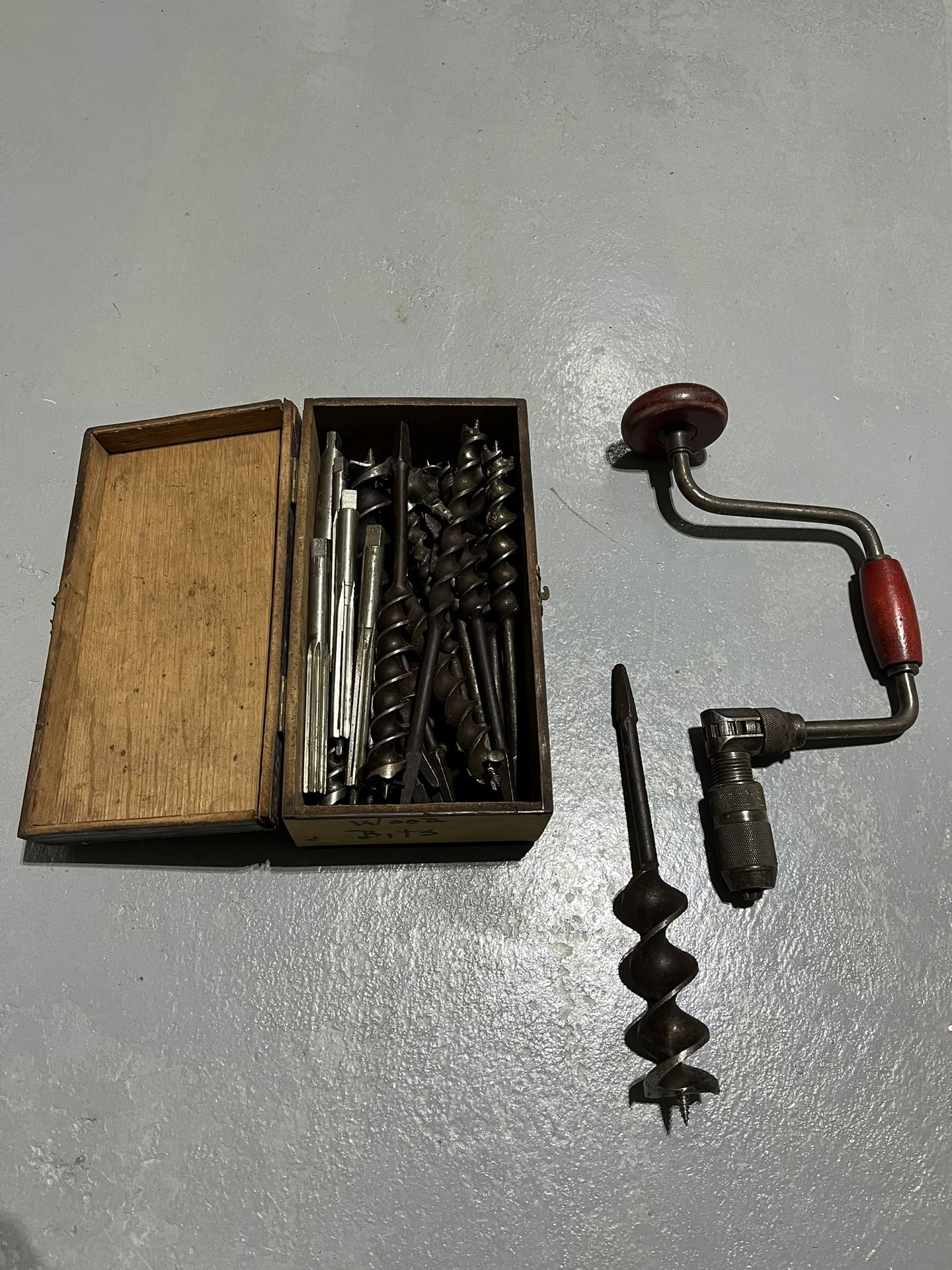 Brace And Boring Bit Set
