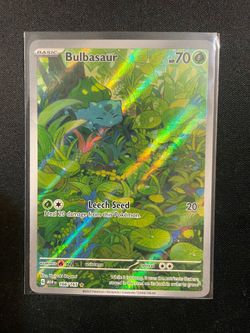 Pokemon Bulbasaur #166 IR (151)