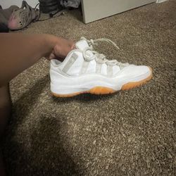 Jordan 11 White,orange