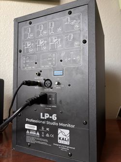 Kali Audio LP-6 V2 6.5" Powered Studio Monitor (Each) Black