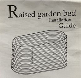 4-in-1 Modular Galvanized Raised Garden Bed Kit - 8 Curved + 4 Side Panels, DIY
Oval/Rectangle Shapes - Antique White