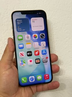 iPhone 12 Pro Max 128gb gold color unlocked for all carrier crack back only issue