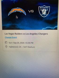 Raiders vs Chargers