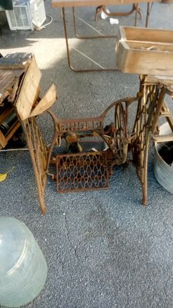 Antique Singer Sewing Rack