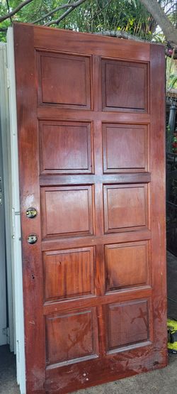 # puerta de madera 36x80