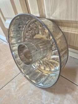 Buntd Cake Mold Metal 10x3.5 inches inches