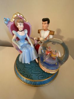Cinderella Musical Water Globe