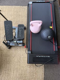 Home Gym Bundle – Treadmill, Mini Stepper, Kettlebell & Medicine Ball