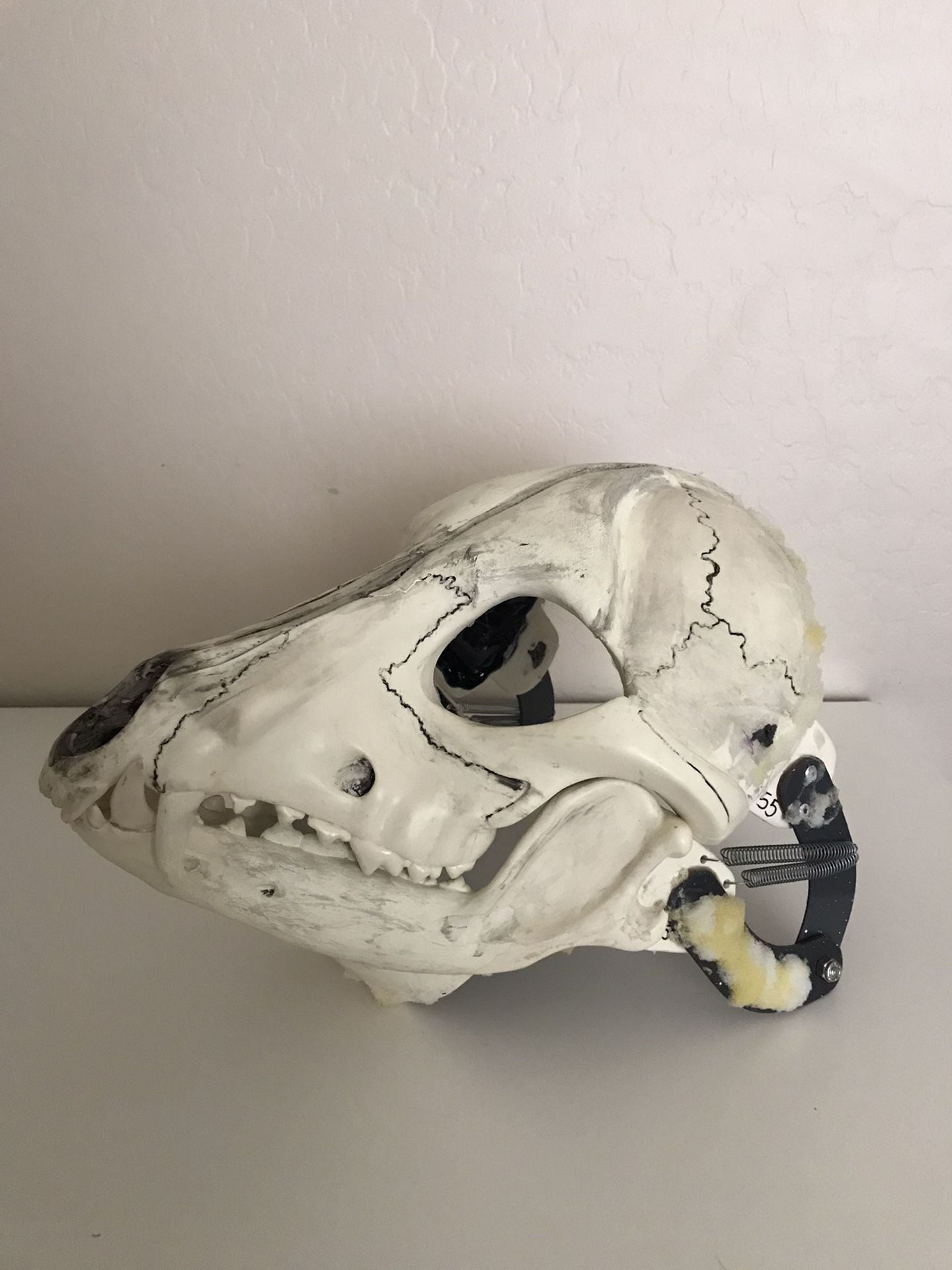 DVC K-9 SKULL DreamVisionCreations Fursuit K-9/ Dog Skull Head