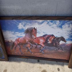 Cuadro De Caballos