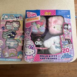 Hello Kitty Stationary/Lip Gloss sets