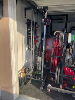 Valor Fitness BD-62 Cable Machine + Attachments