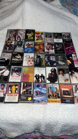 R&B rap 80s 90s music cassette tapes all for$80