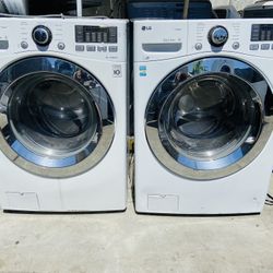 Lavadora Y Secadora Lg Blanca A Pagos