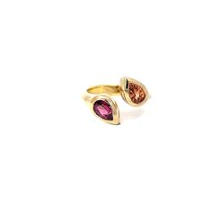 Lady’s Stones And Gold Ring 14k