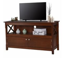 44" Wooden Storage Cabinet Tv Stand

