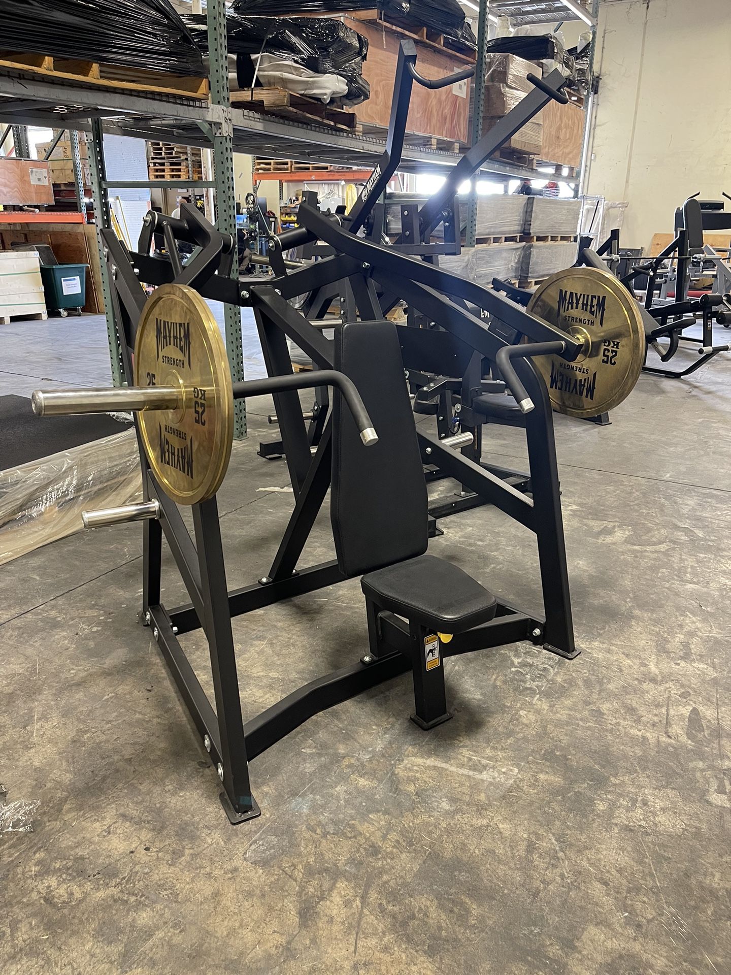 Shoulder Press Plate Loaded Strength