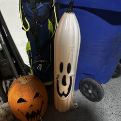 Vintage Halloween Plastic Decorations 