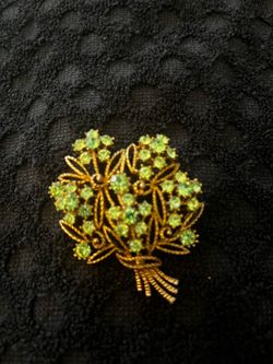 Rhinestone broach