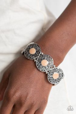 Painted Garden Brown Bracelet