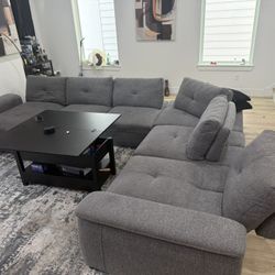 Gray Modular Sectional