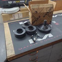 Jeep Wrangler JK Puck lift parts.
