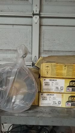 ESAB welder wire rolls