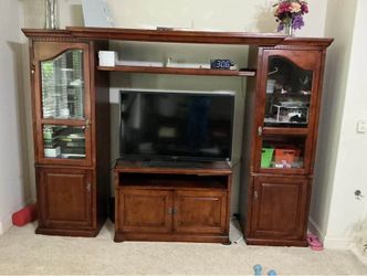 Entertainment center  -  $200