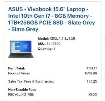 Asus Vivobook Laptop