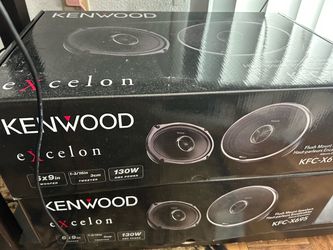 2 pairs of Kenwood 6x9 speakers