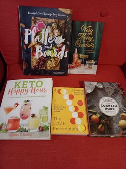 5 - Mixed Hardcover and Paperback Books