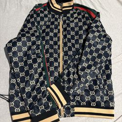 Gucci All Over GG Track Jacket