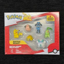 POKÉMON BATTLE READY 6 FIGURE MULTI-PACK